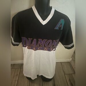Men’s pre own vintage retro Lee sport AZ  Diamondbacks MLB shirt 97 nutmeg L